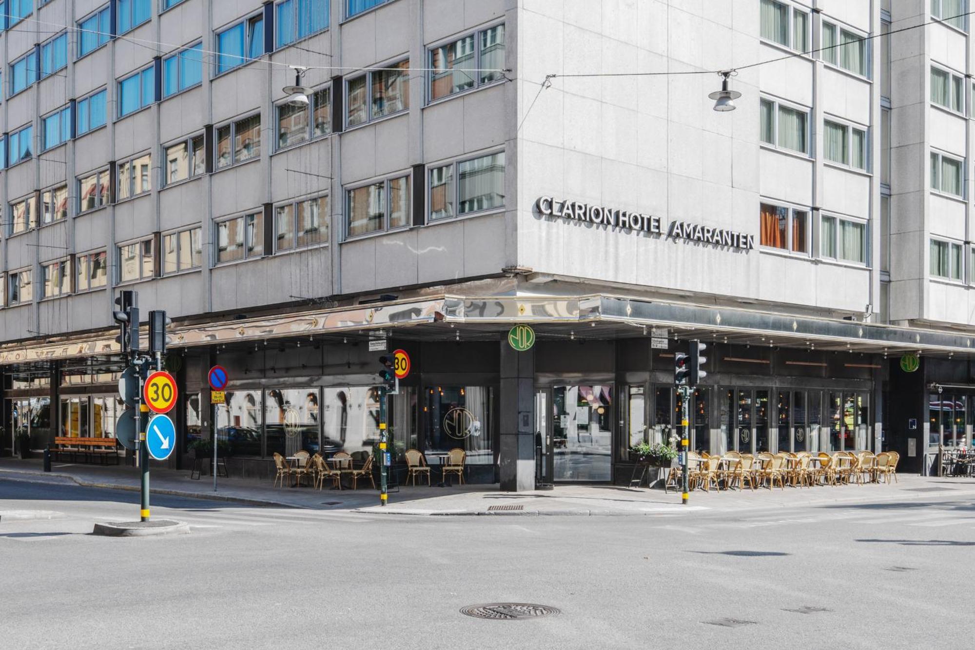 Clarion Hotel Amaranten Stockholm Exteriér fotografie